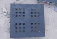鑄鐵地板磚 500x500x35(正面)